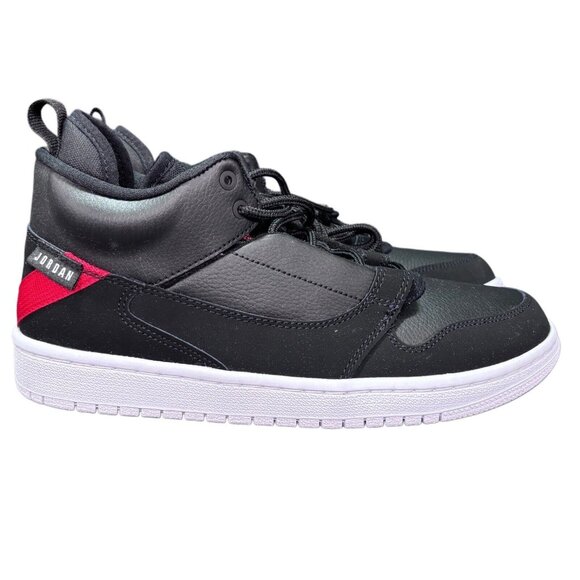 Jordan Fadeaway (GS) Black/White-Gym Red Youth Basketball Shoes Size 7Y - Picture 3 of 7